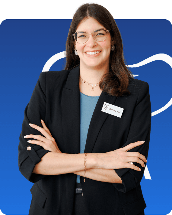 daniela rial recepcionista de alejandra de leon clinica dental